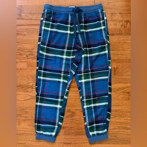 American Eagle Outfitters Lounge Flannel Plaid Joggers Pajama Pants Size M NWOT